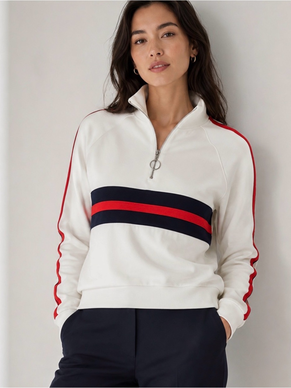 Halfheart off white sidonie sweatshirt
